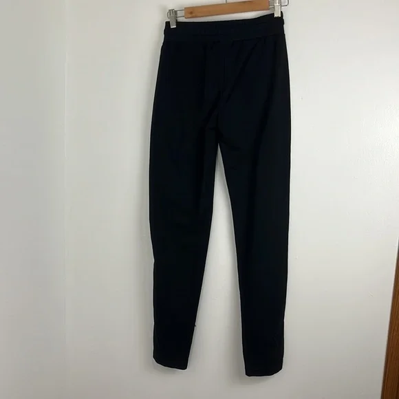 Danier Leather-Front, Knit-Back Drawstring Pants - Picture 6 of 8
